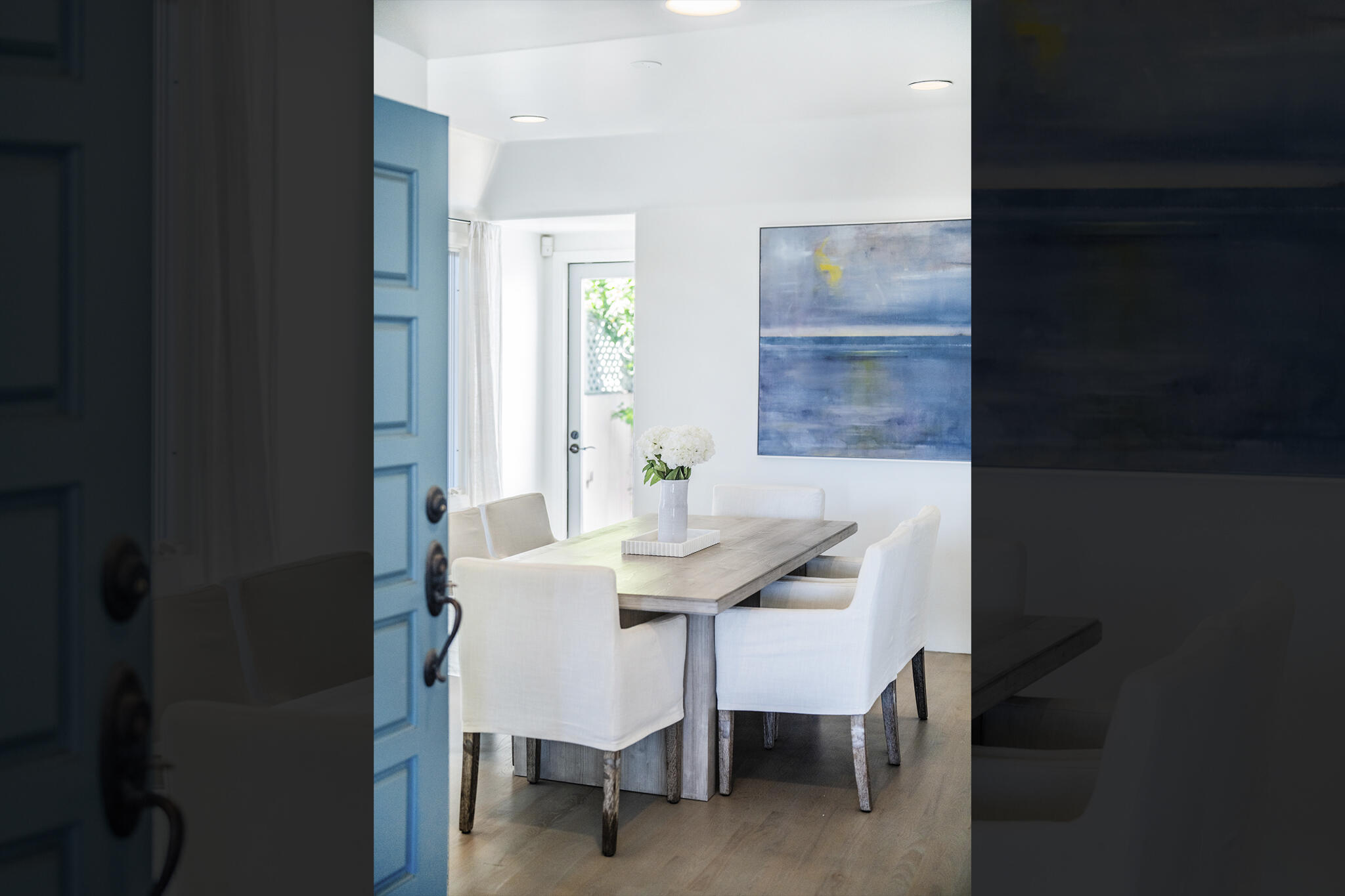 1647 Posilipo Lane, Unit B Montecito, CA 93108 - Photo 16 of 37 a dining room with furniture and window