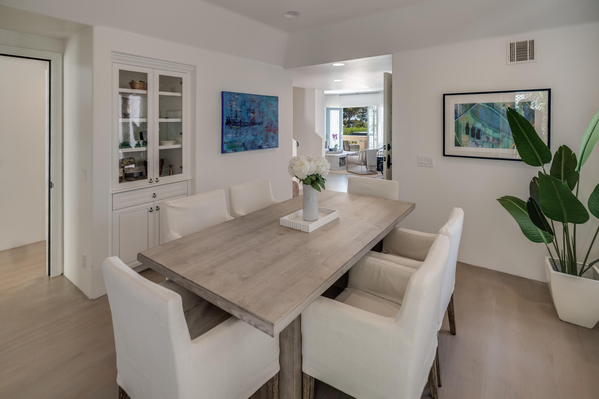 1647 Posilipo Lane, Unit B Montecito, CA 93108 - Photo 17 of 37 a dining room with furniture and window