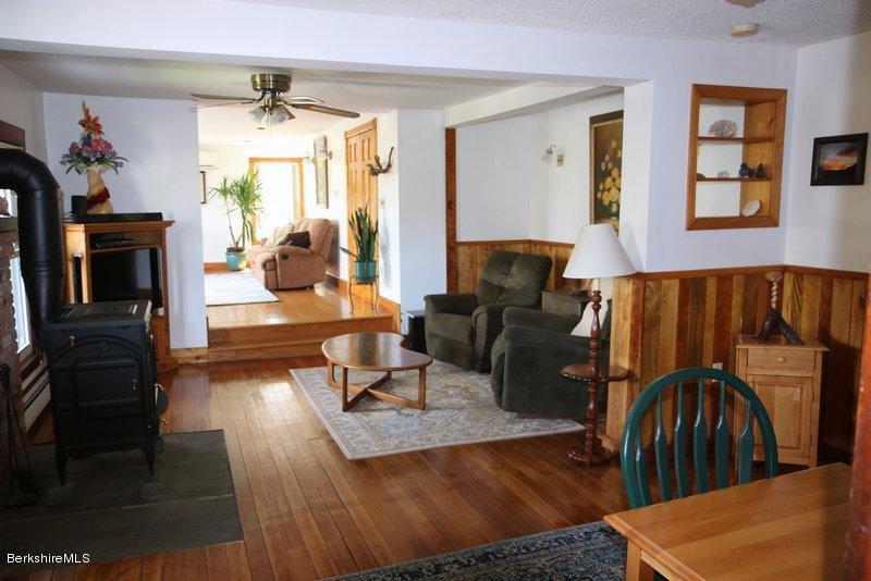 37 Russell Road Huntington, MA 01050 - Photo 5 of 22 a living room with furniture fireplace and flat screen tv