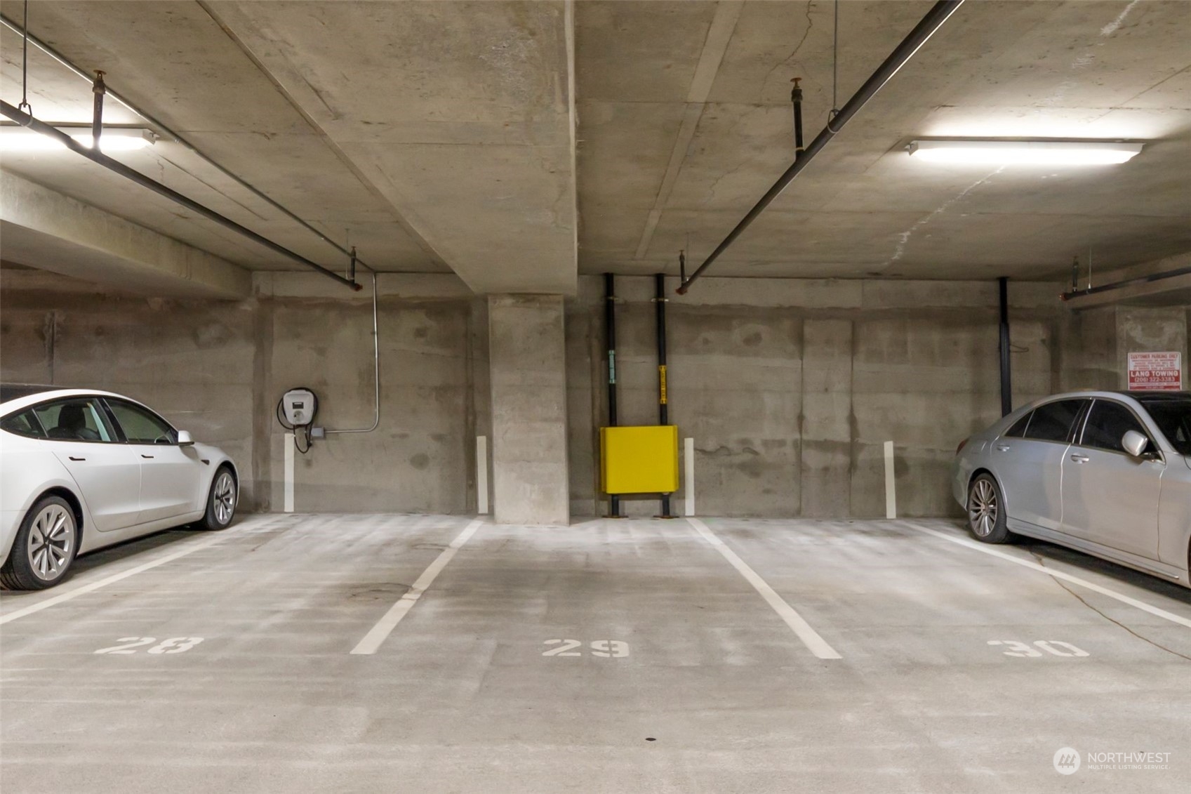 737 Olive Way, Unit 2503 Seattle, WA 98101 - Photo 23 of 29 a view of a parking garage