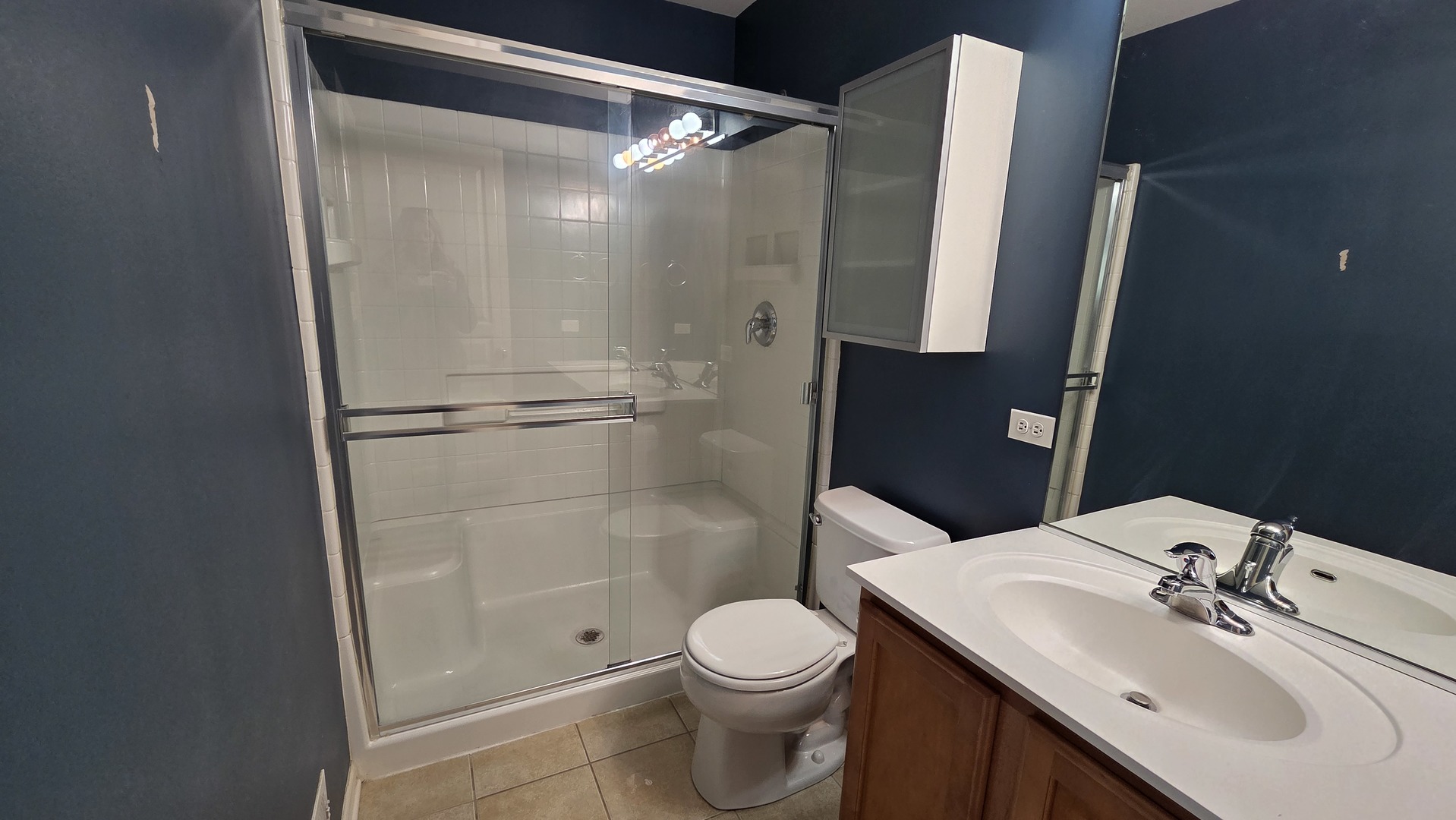 2444 Emily Lane, Unit 2444 Elgin, IL 60124 - Photo 10 of 22 a bathroom with a sink toilet and shower