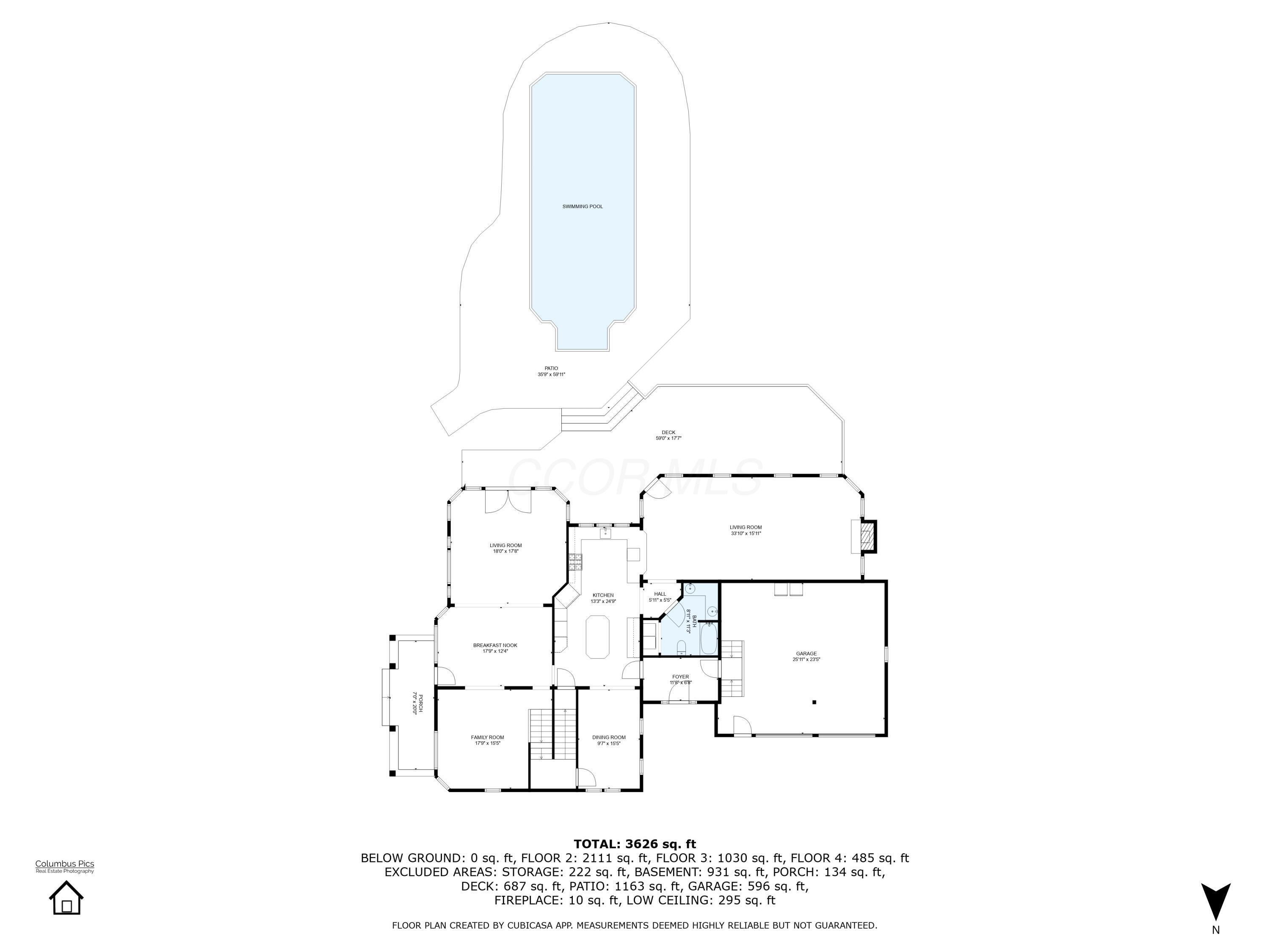 4310 Andrews Road Bellville, OH 44813 - Photo 41 of 43 Floorplan