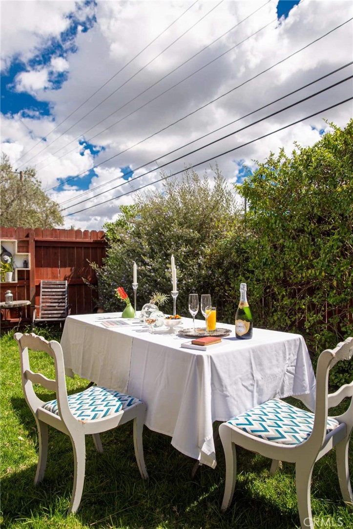 Undisclosed Address Costa Mesa, CA 92627 - Photo 5 of 16 a outdoor dining space with furniture and outdoor view