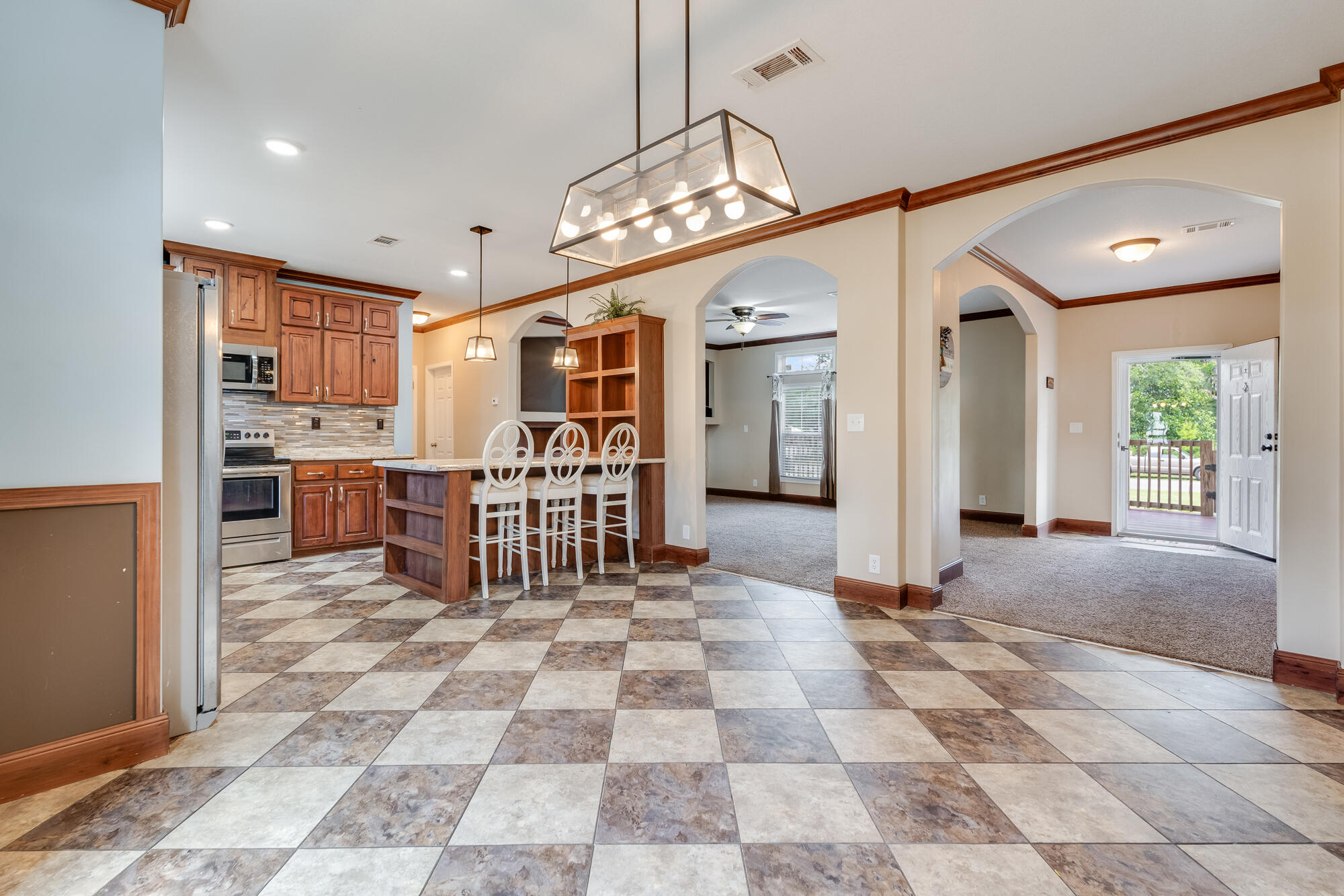 508 Live Oak Street Freeport, FL 32439 - Photo 26 of 47 a view of kitchen with furniture and window