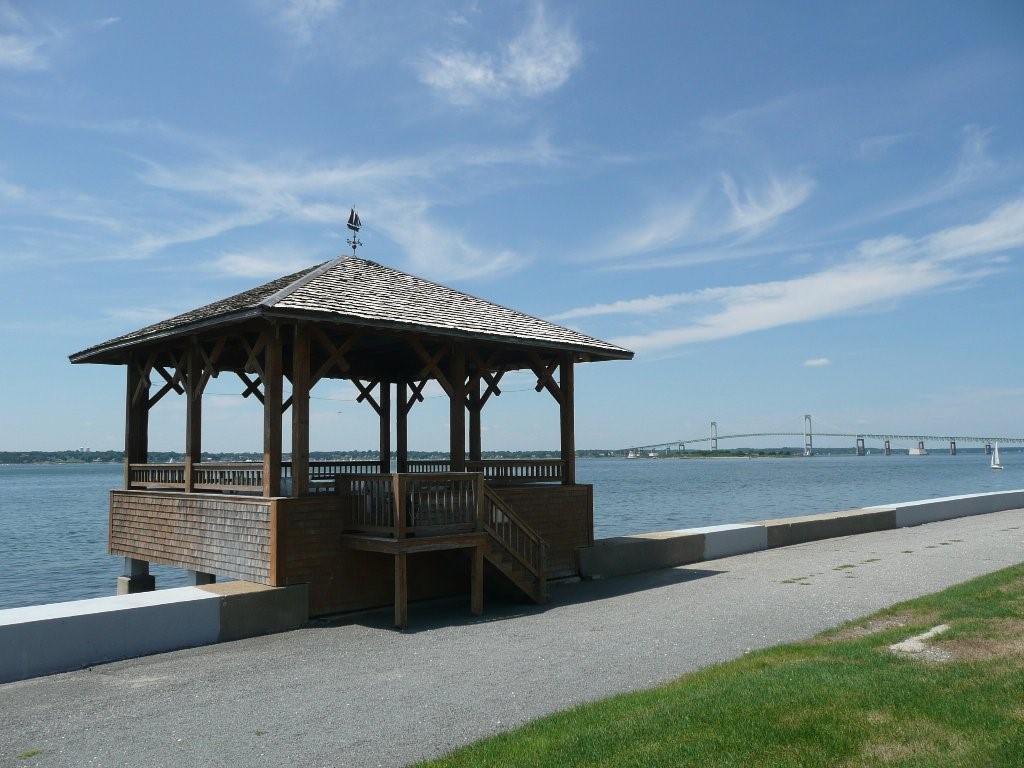 20 America Way, Unit B Newport, RI 02840 - Photo 25 of 25 Gazebo overlooking Narragansett Bay
