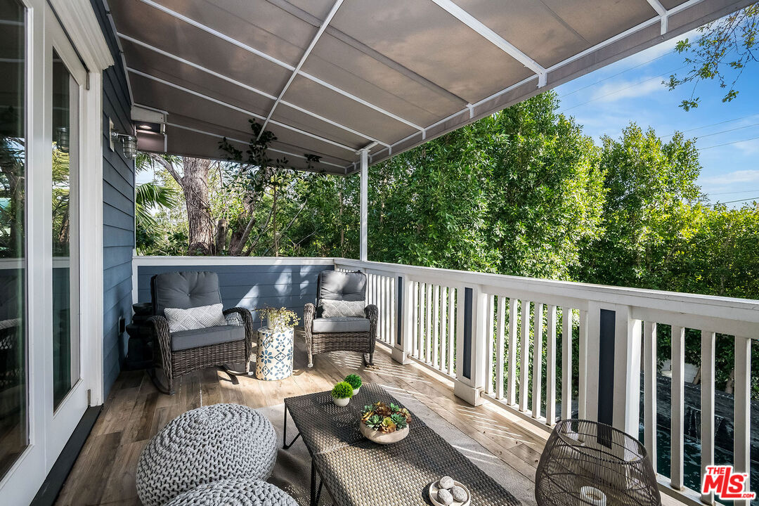 14920 Addison Street Sherman Oaks, CA 91403 - Photo 30 of 52 a view of a patio on the deck