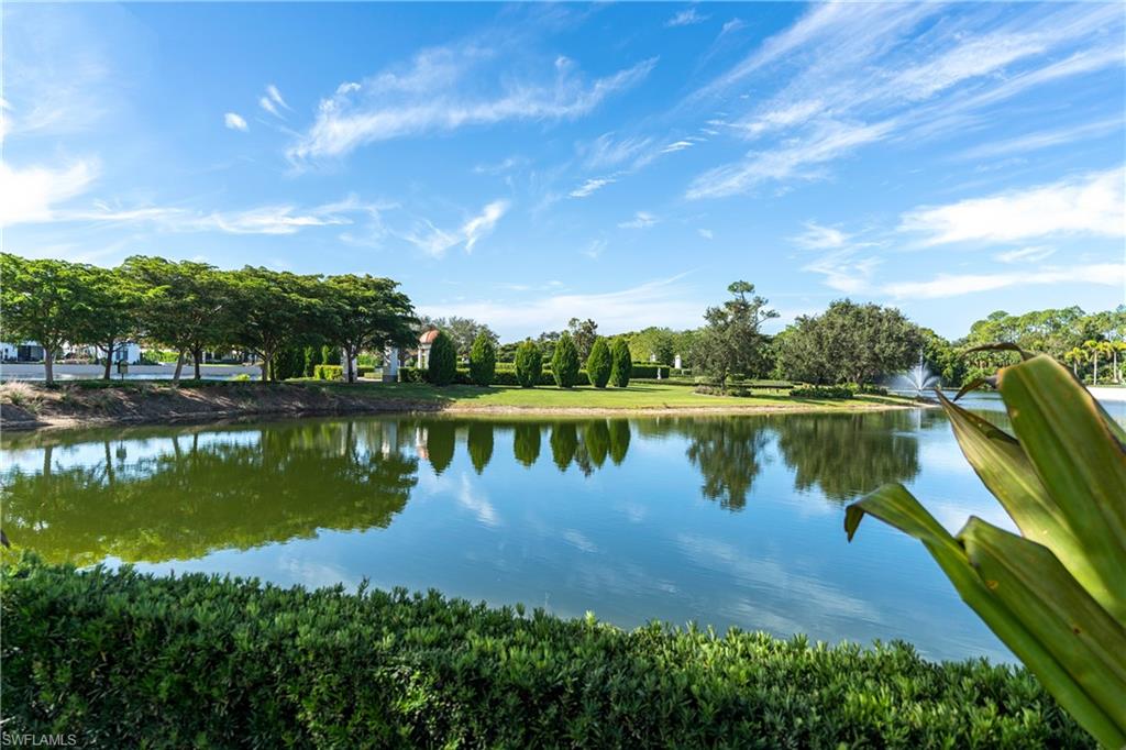 16727 Lucarno Way Naples, FL 34110 - Photo 22 of 36 a view of a lake with a yard