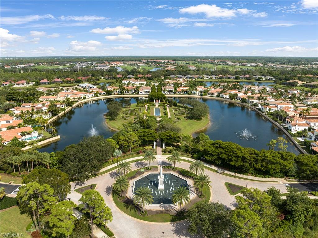 16727 Lucarno Way Naples, FL 34110 - Photo 32 of 36 an aerial view of residential houses with outdoor space