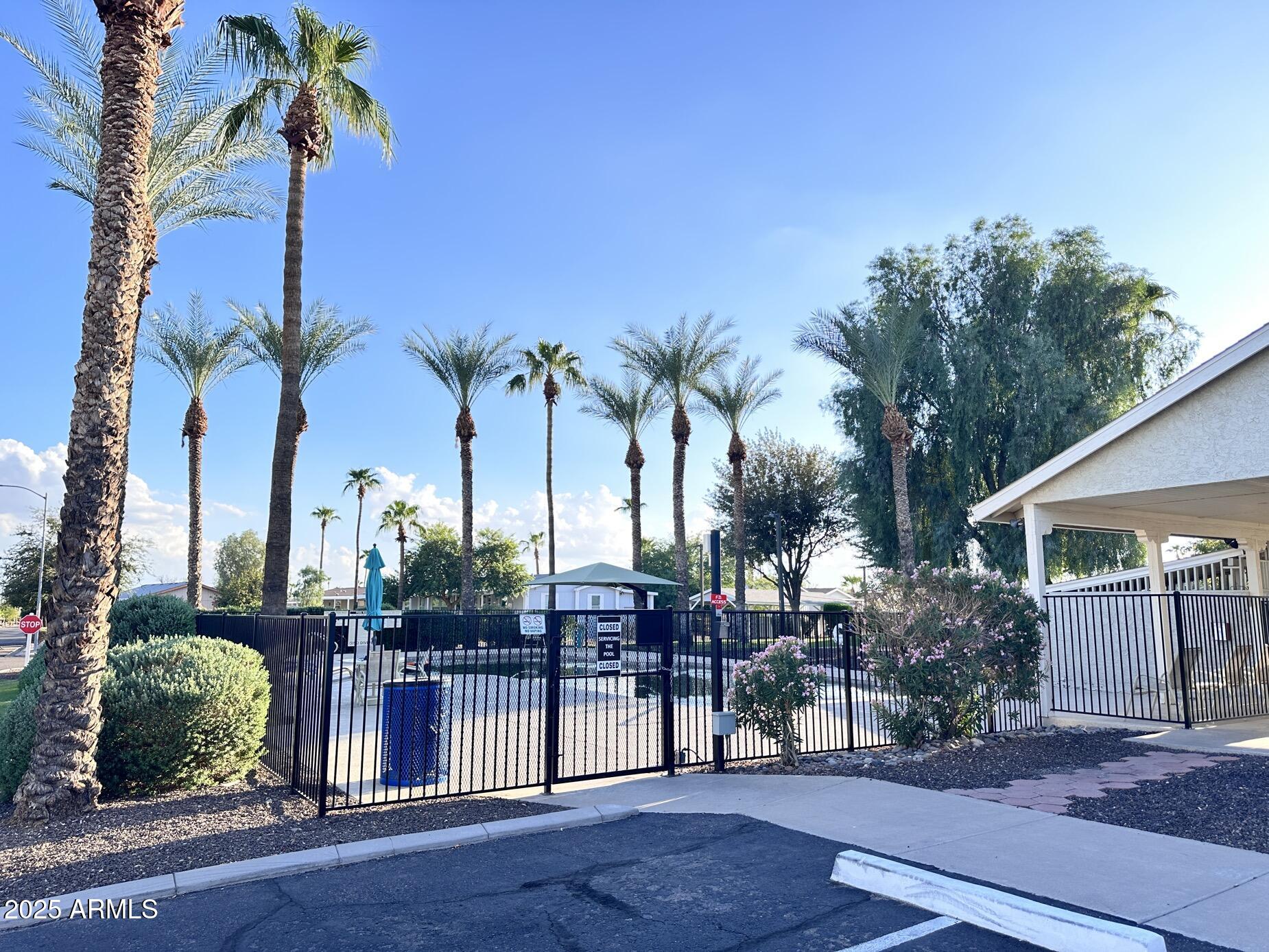 2000 South Apache Road, Unit 126 Buckeye, AZ 85326 - Photo 27 of 29 a view of a house with a patio