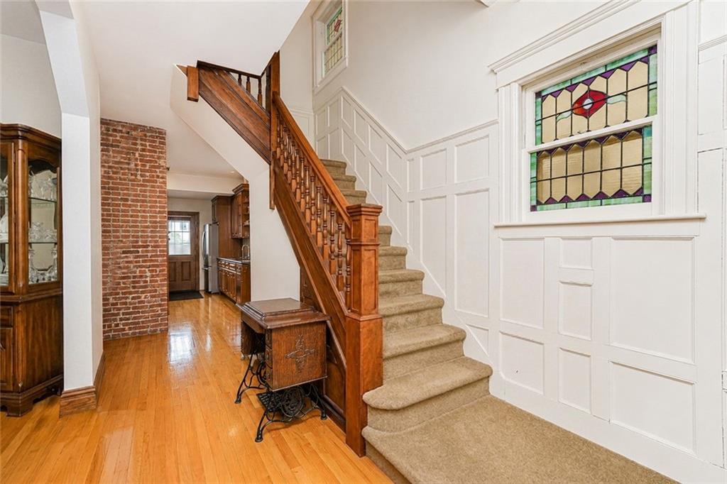 1352 Bay Ridge Parkway Brooklyn, NY 11228 - Photo 37 of 42 a view of entryway and hall with wooden floor