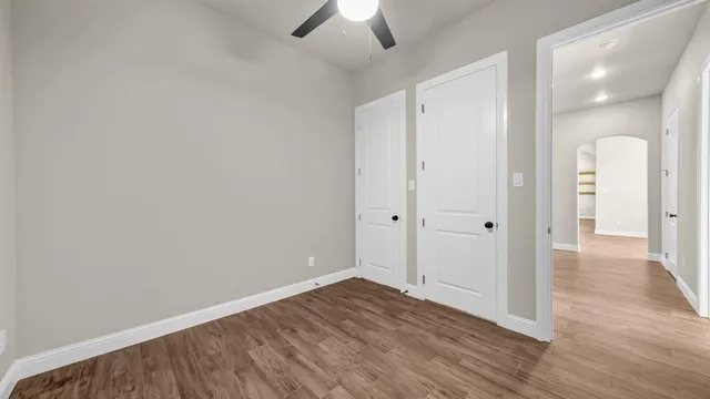 wooden floor in an empty room