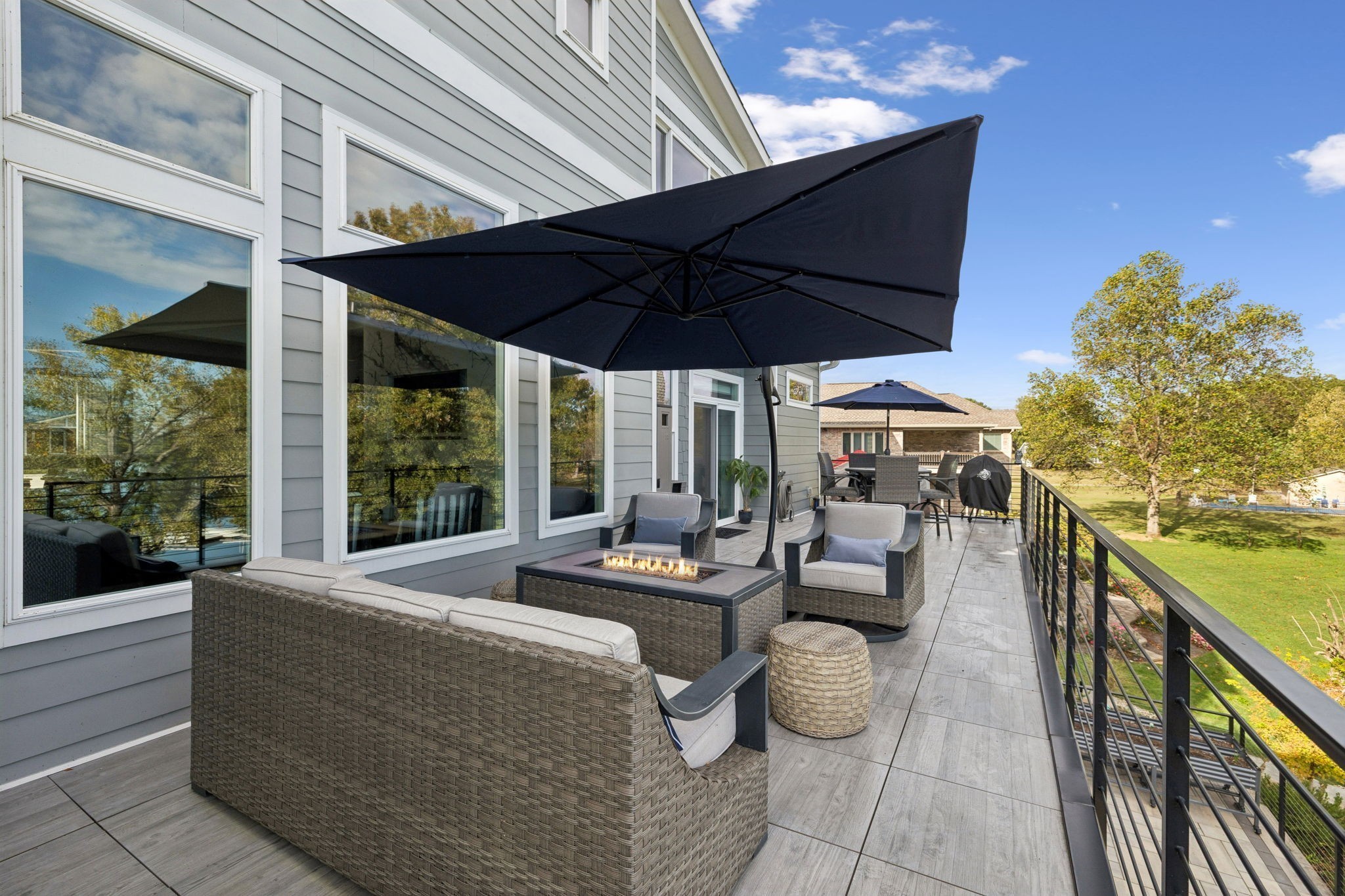 809 Burton Point Road Mount Juliet, TN 37122 - Photo 54 of 57 a outdoor space with patio the couches and chairs