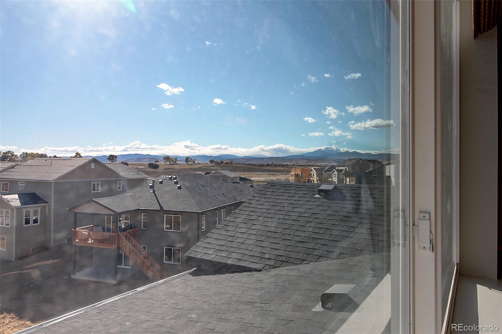 1013 Gabriella Lane Berthoud, CO 80513 - Photo 35 of 39 an aerial view of houses with a terrace