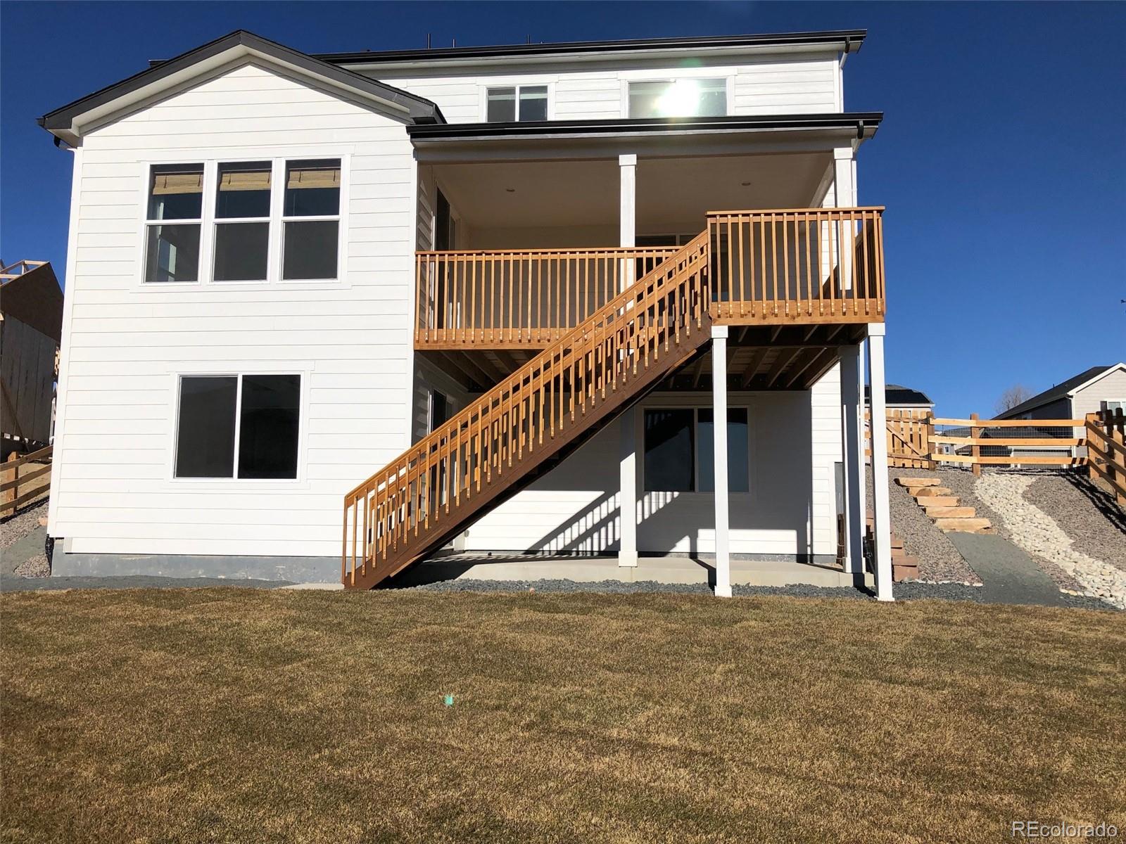 1013 Gabriella Lane Berthoud, CO 80513 - Photo 36 of 39 a view of a house with a yard