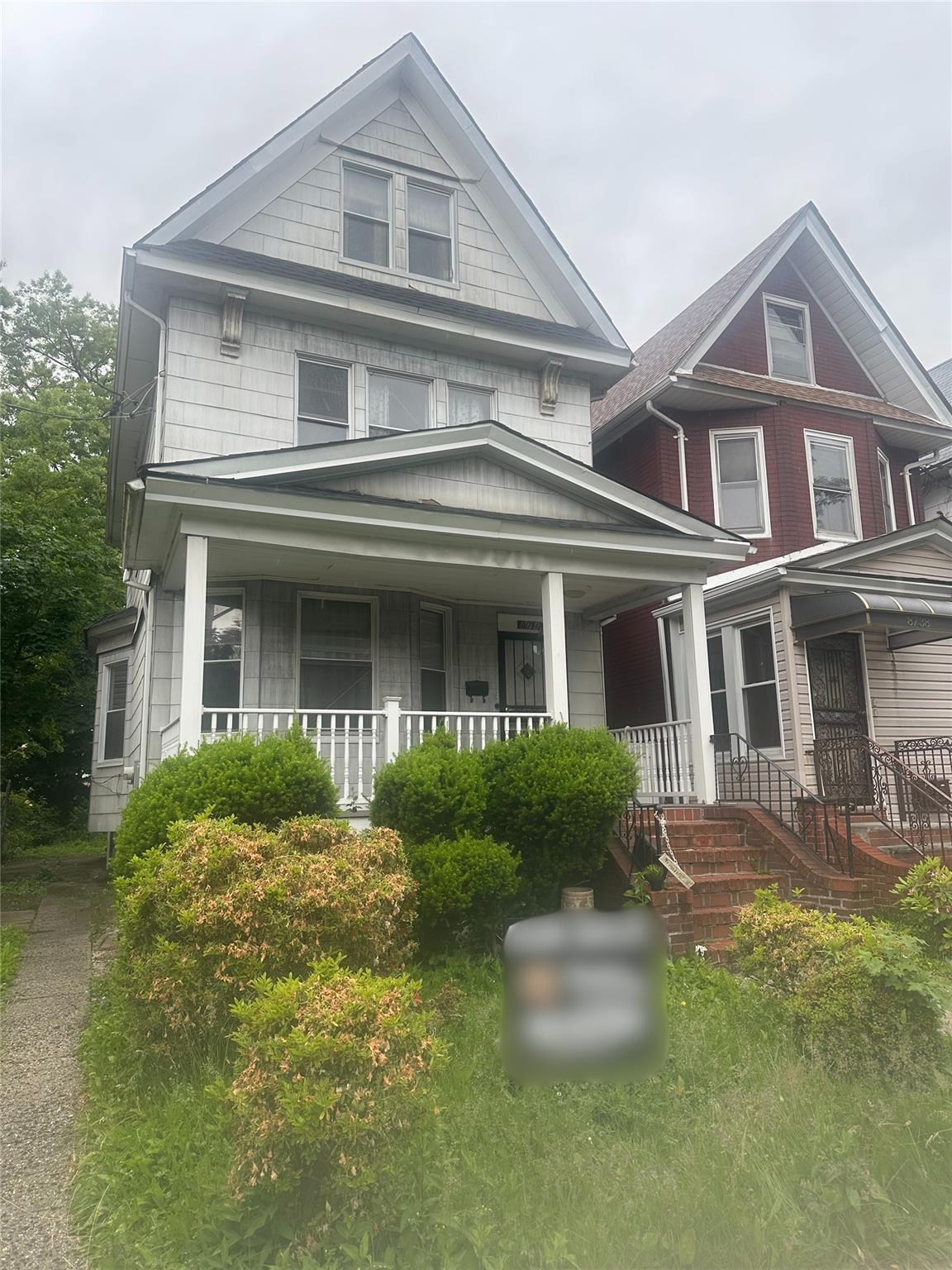 front view of a house
