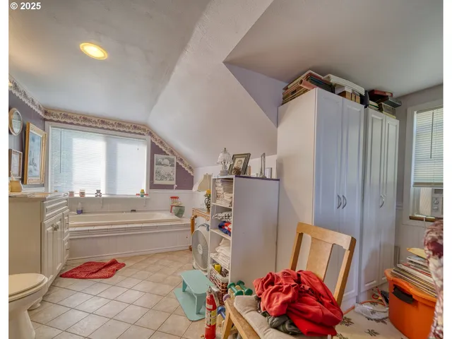 a storage room with storage and utility