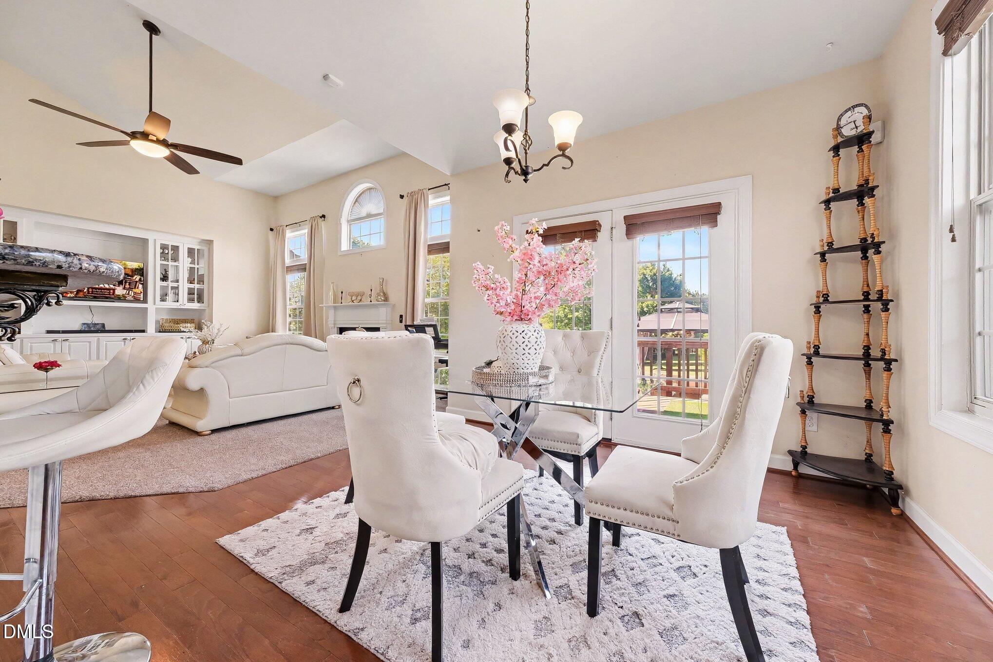4000 Banks Stone Drive Raleigh, NC 27603 - Photo 20 of 60 a view of a dining room with furniture