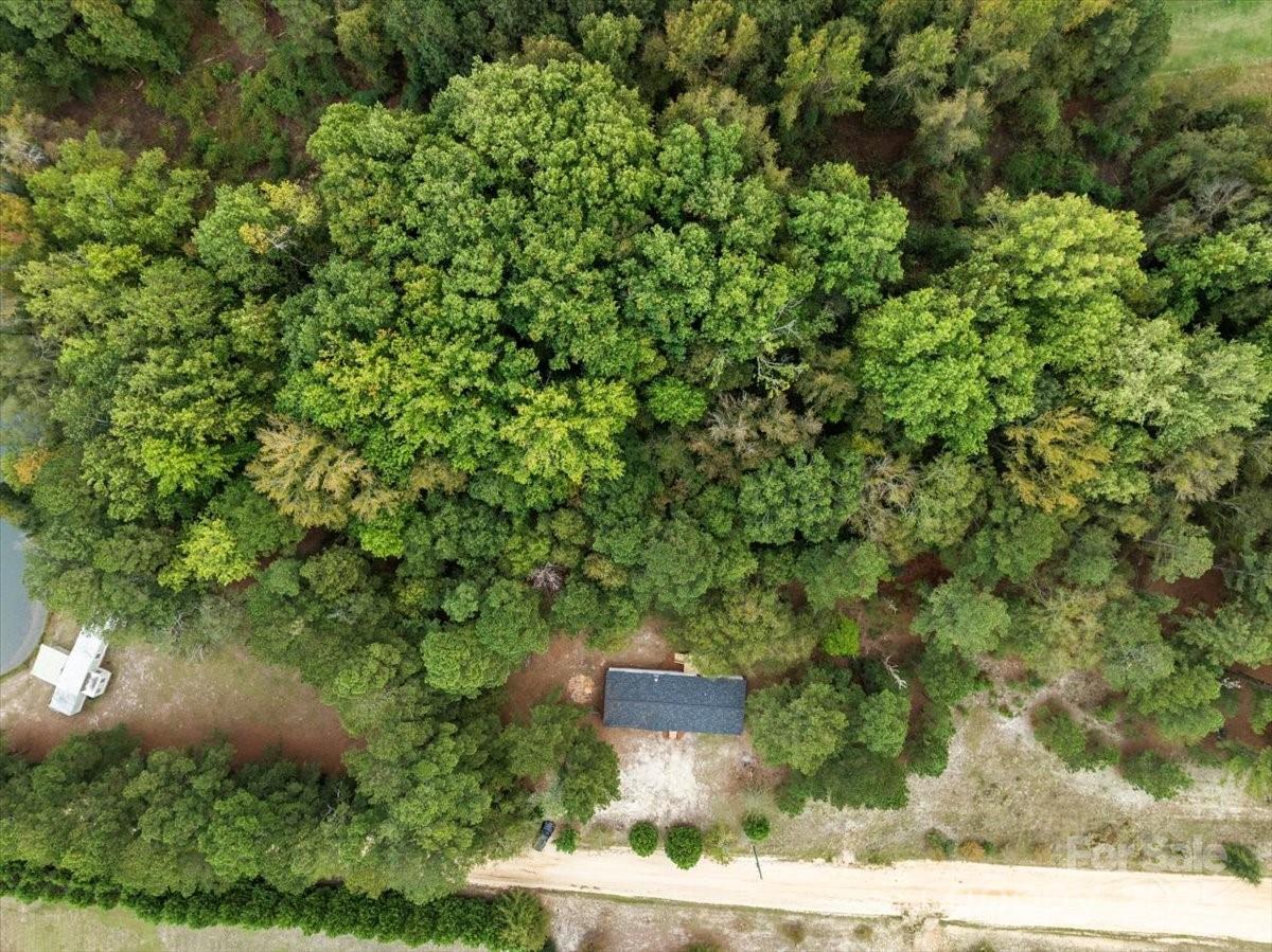 273 Adams Road Chesterfield, SC 29709 - Photo 42 of 47 an aerial view of a house with a yard and large trees