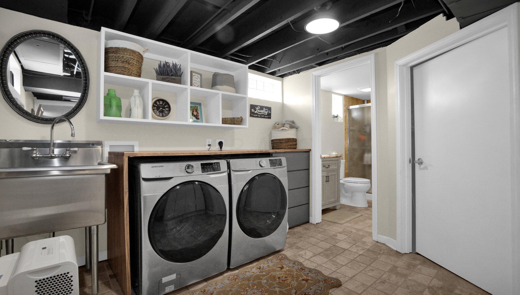 176 Sheffield Road Columbus, OH 43214 - Photo 26 of 35 Basement Laundry Room