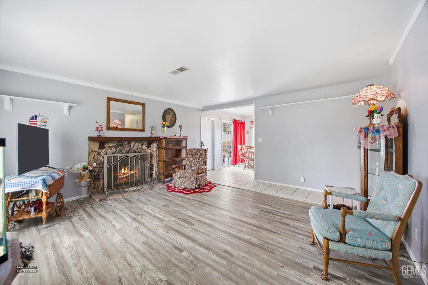 Undisclosed Address Tehachapi, CA 93561 - Photo 19 of 48 a living room with furniture and a fireplace
