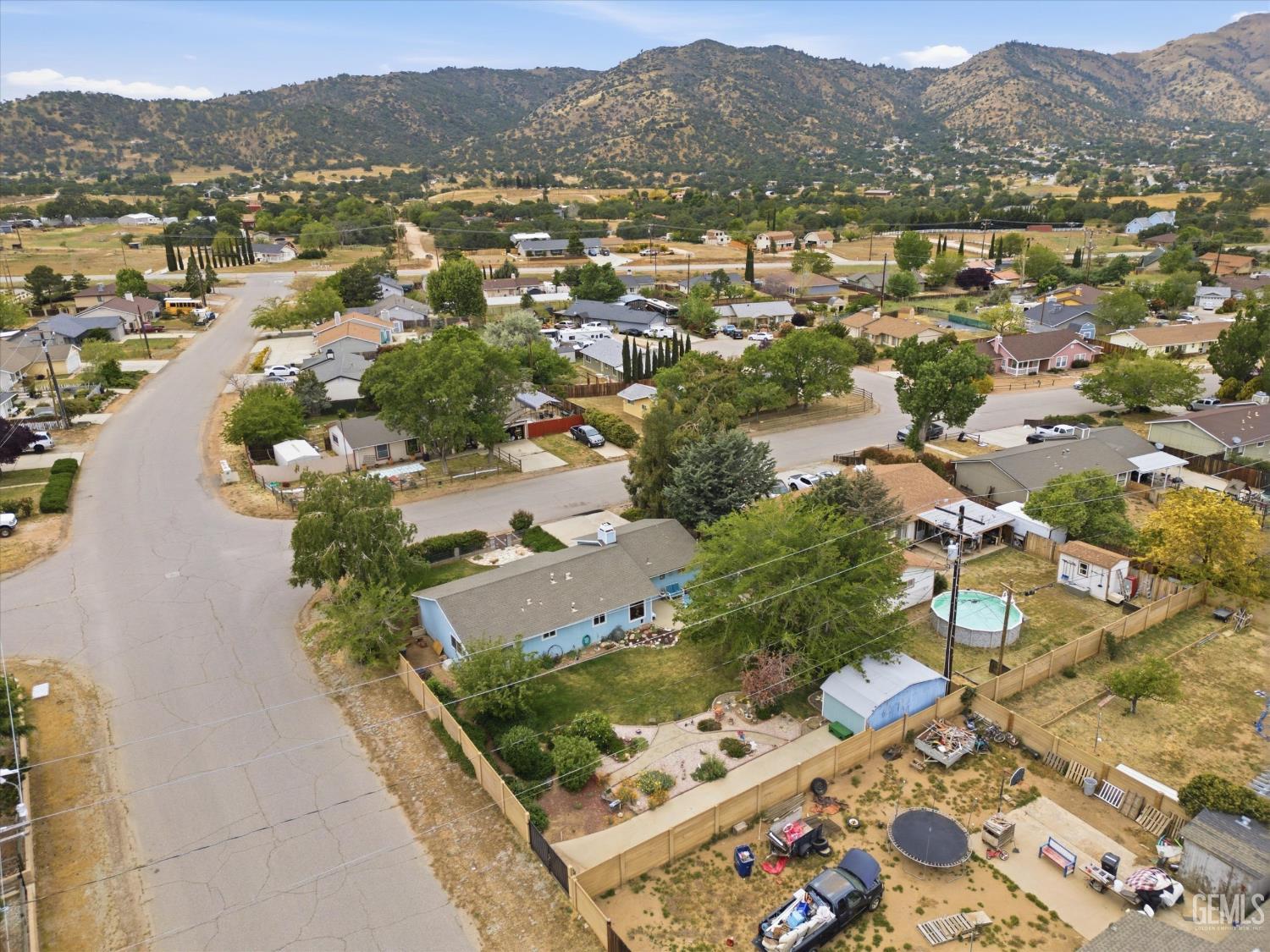 Undisclosed Address Tehachapi, CA 93561 - Photo 9 of 48 an aerial view of residential houses with outdoor space