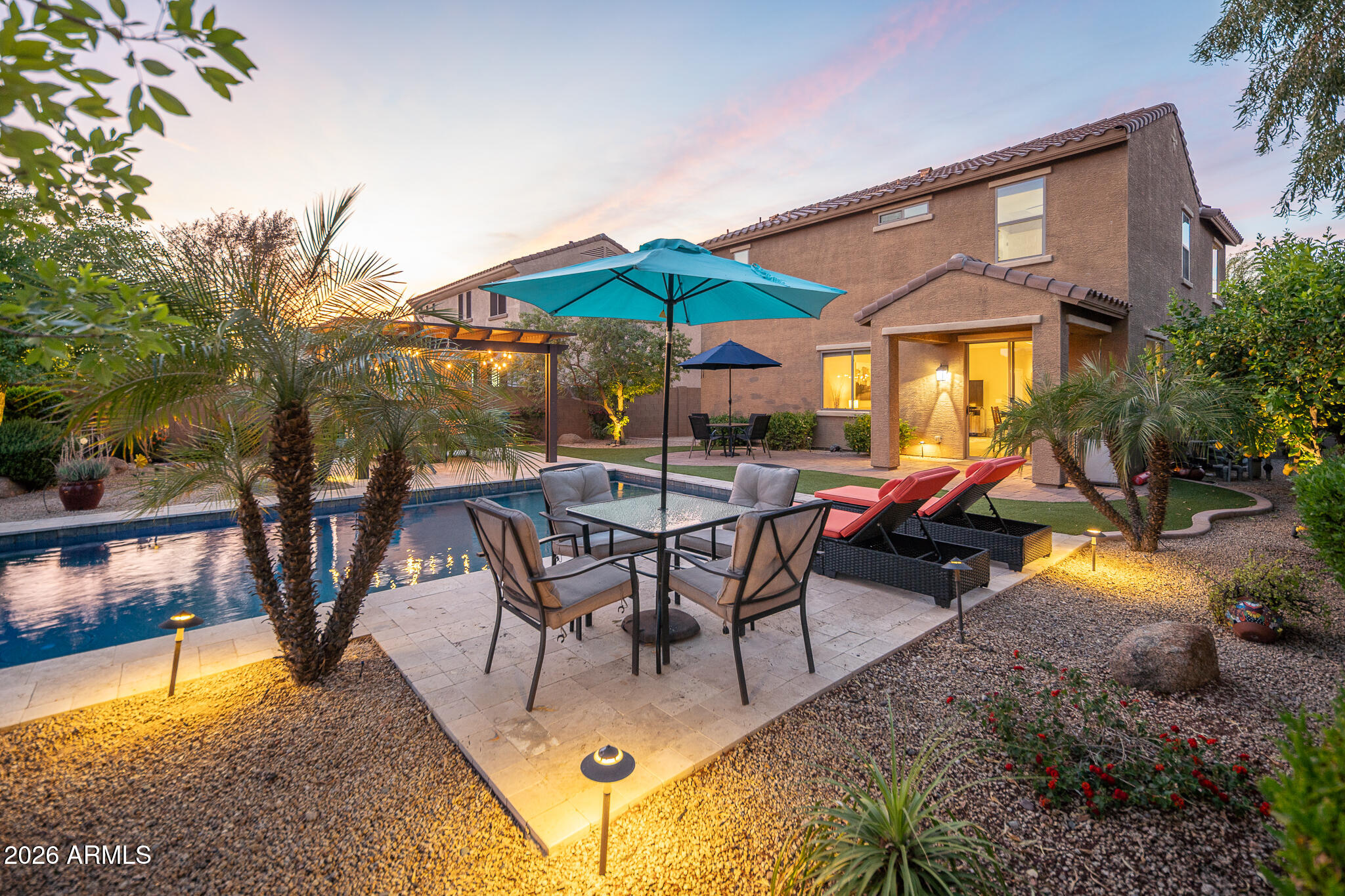 4421 East Blue Sage Road Gilbert, AZ 85297 - Photo 4 of 43 Evening magic vibes