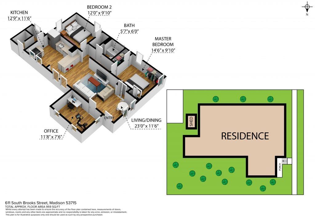 611 South Brooks Street Madison, WI 53715 - Photo 2 of 2