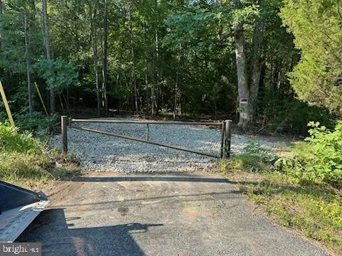 a view of backyard with green space