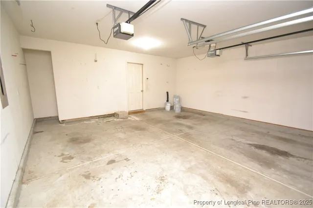 a view of backyard of house