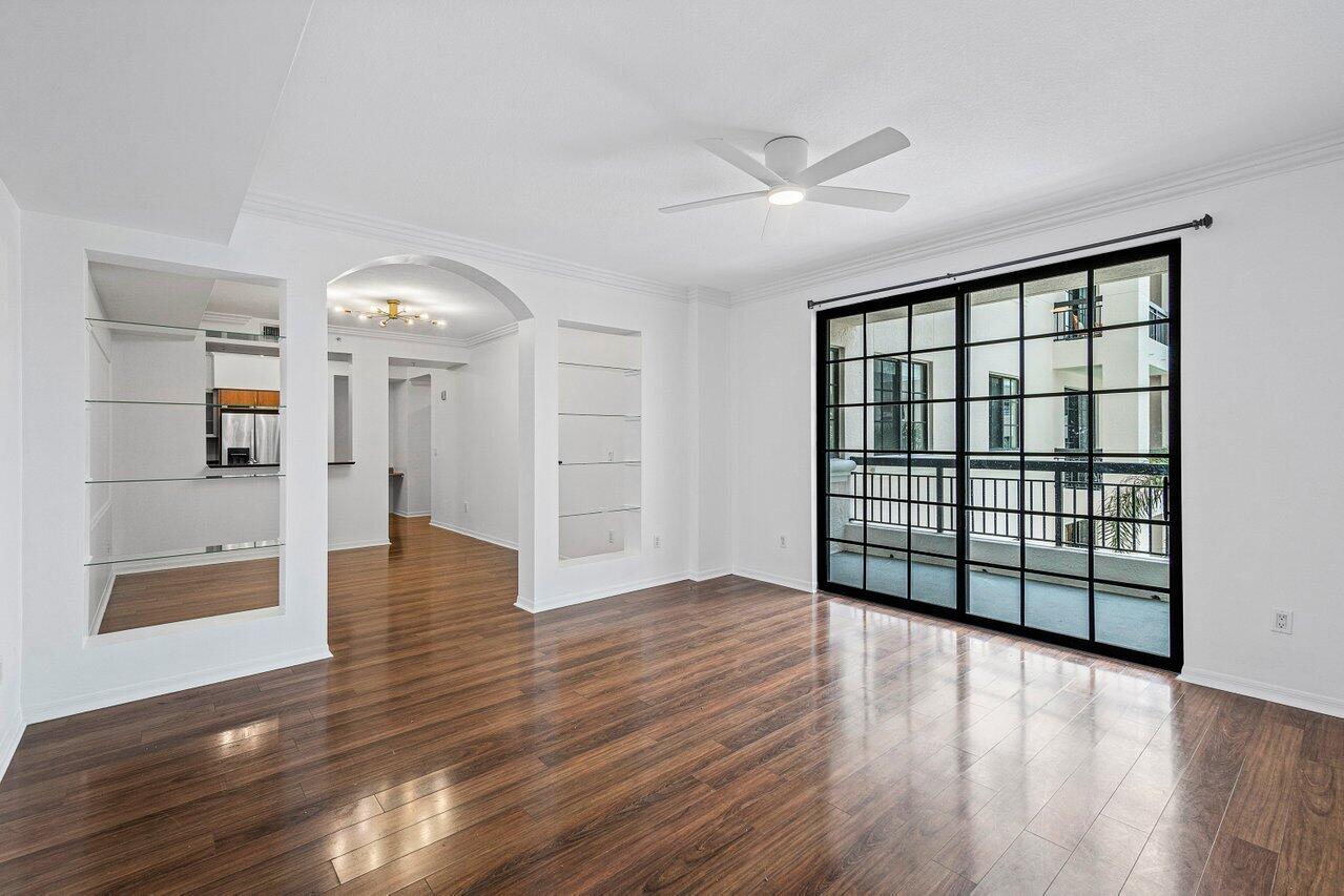 233 South Federal Highway, Unit 410 Boca Raton, FL 33432 - Photo 9 of 50 wooden floor in an empty room with a window