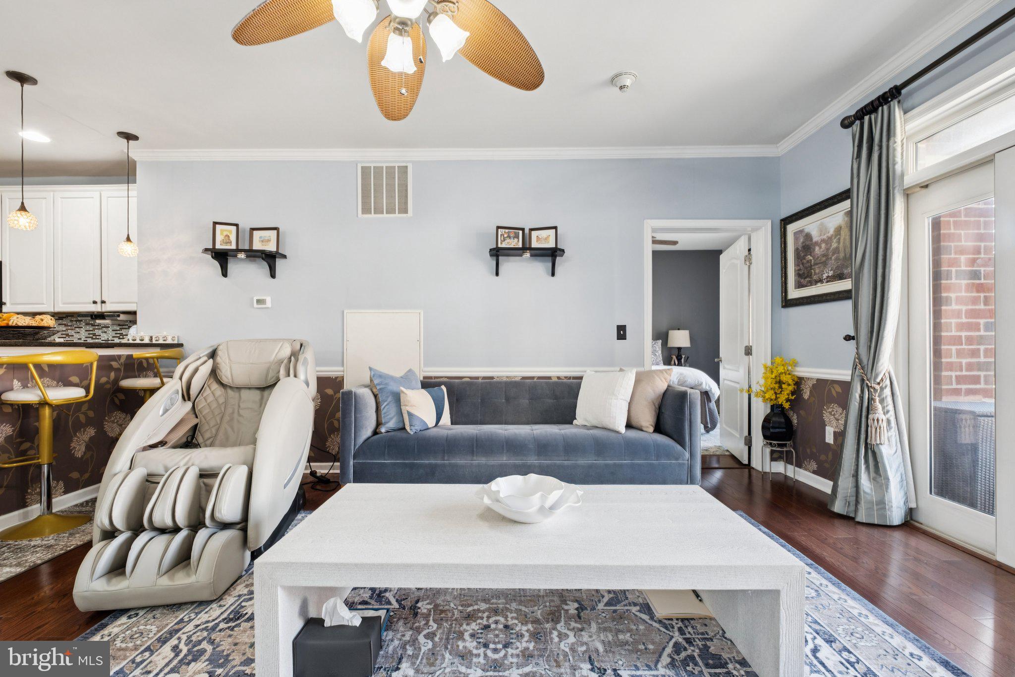 309 Carson Terrace Huntingdon Valley, PA 19006 - Photo 15 of 44 a living room with furniture kitchen view and a window
