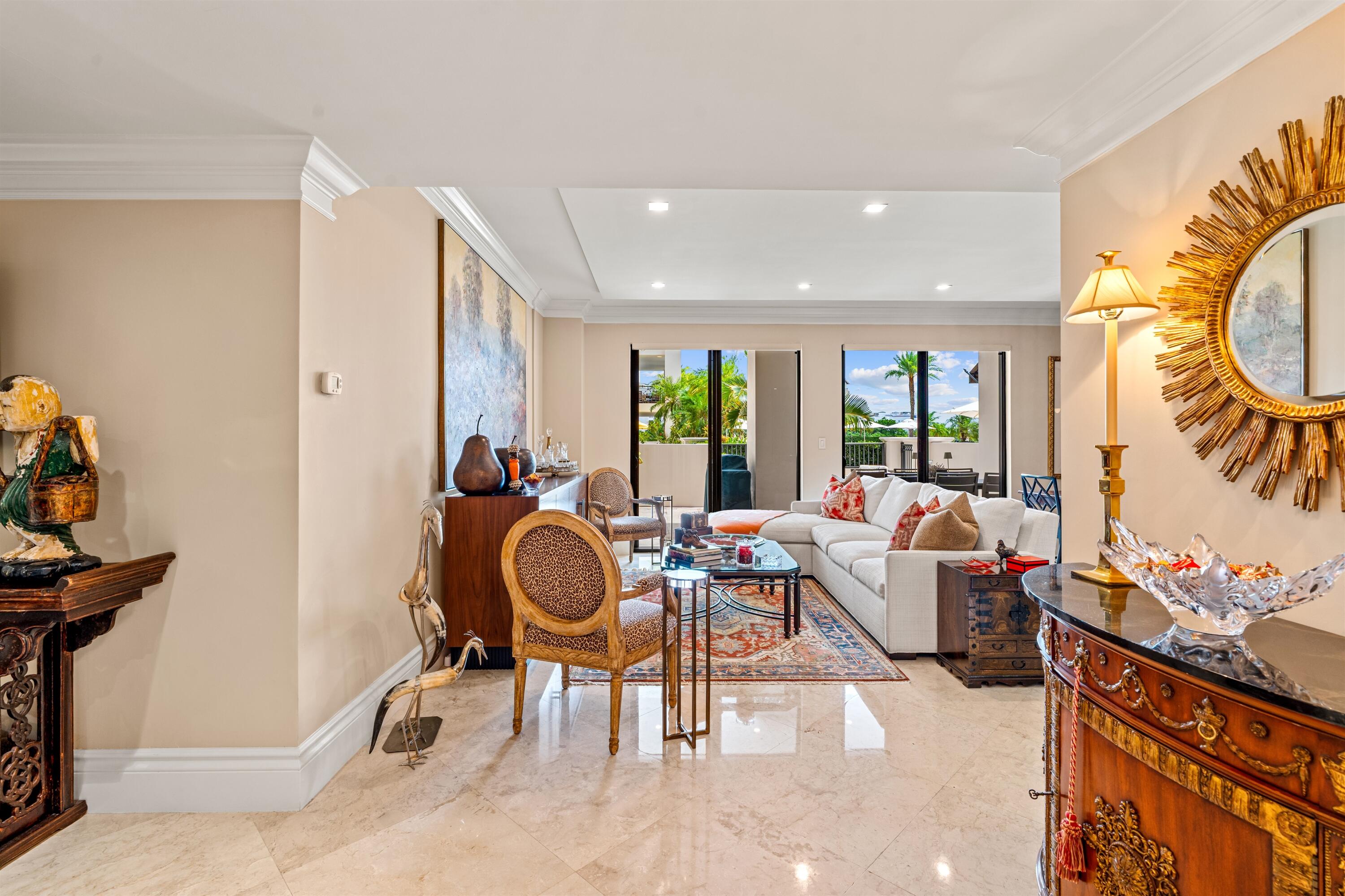 200 East Palmetto Park Road, Unit 404 Boca Raton, FL 33432 - Photo 4 of 43 FOYER TO LIVING ROOM