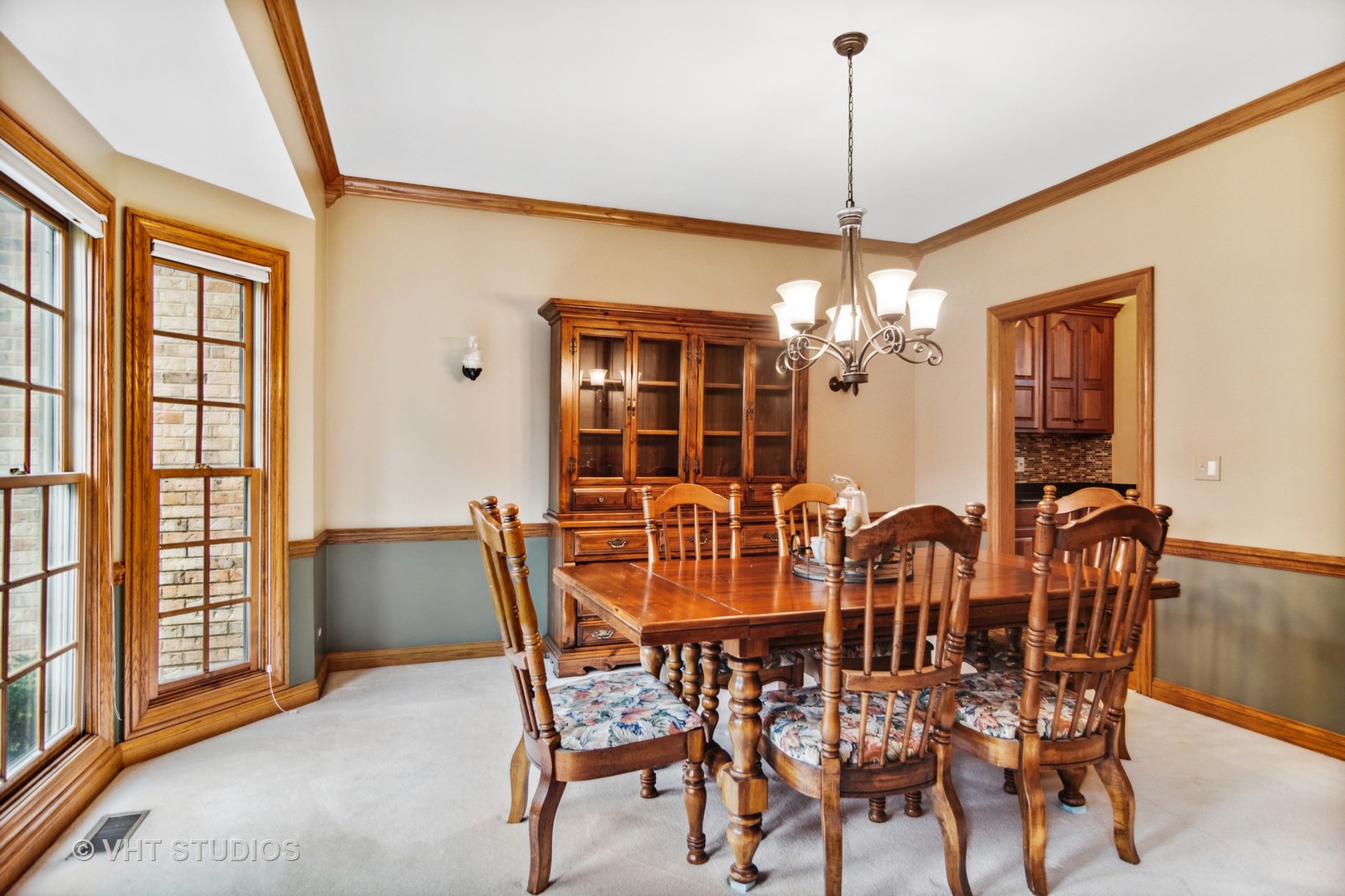902 Bridle Lane Cary, IL 60013 - Photo 19 of 60 a view of a dining room with furniture window and outside view