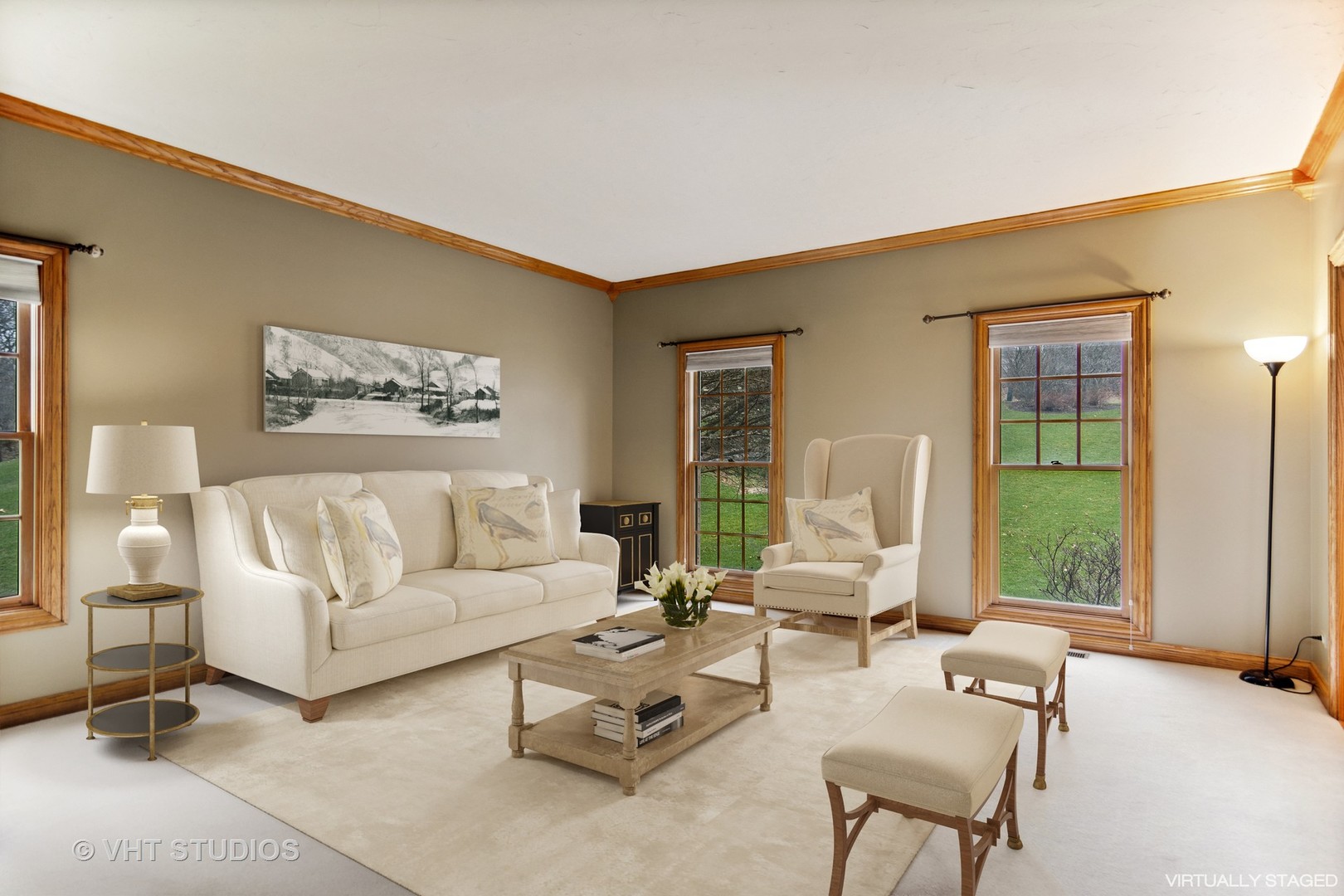 902 Bridle Lane Cary, IL 60013 - Photo 20 of 60 a living room with furniture and a large window