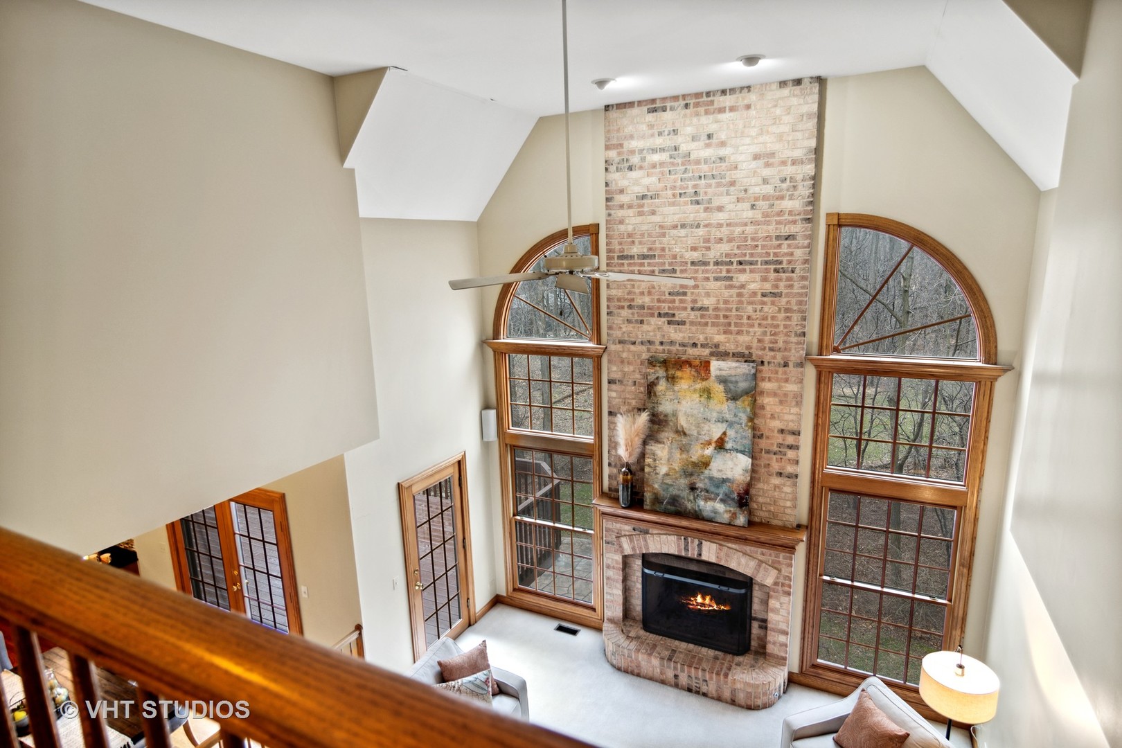 902 Bridle Lane Cary, IL 60013 - Photo 24 of 60 a living room with fireplace furniture and a window