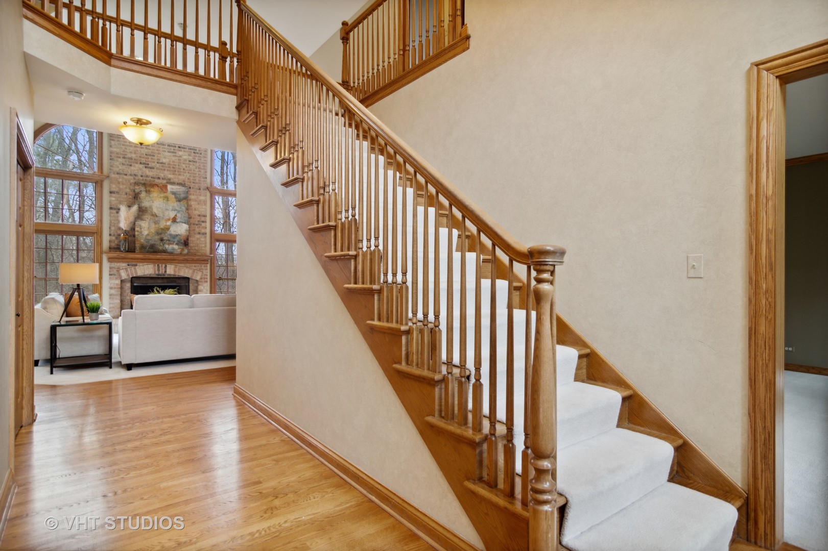 902 Bridle Lane Cary, IL 60013 - Photo 3 of 60 a view of entryway and hall with wooden floor