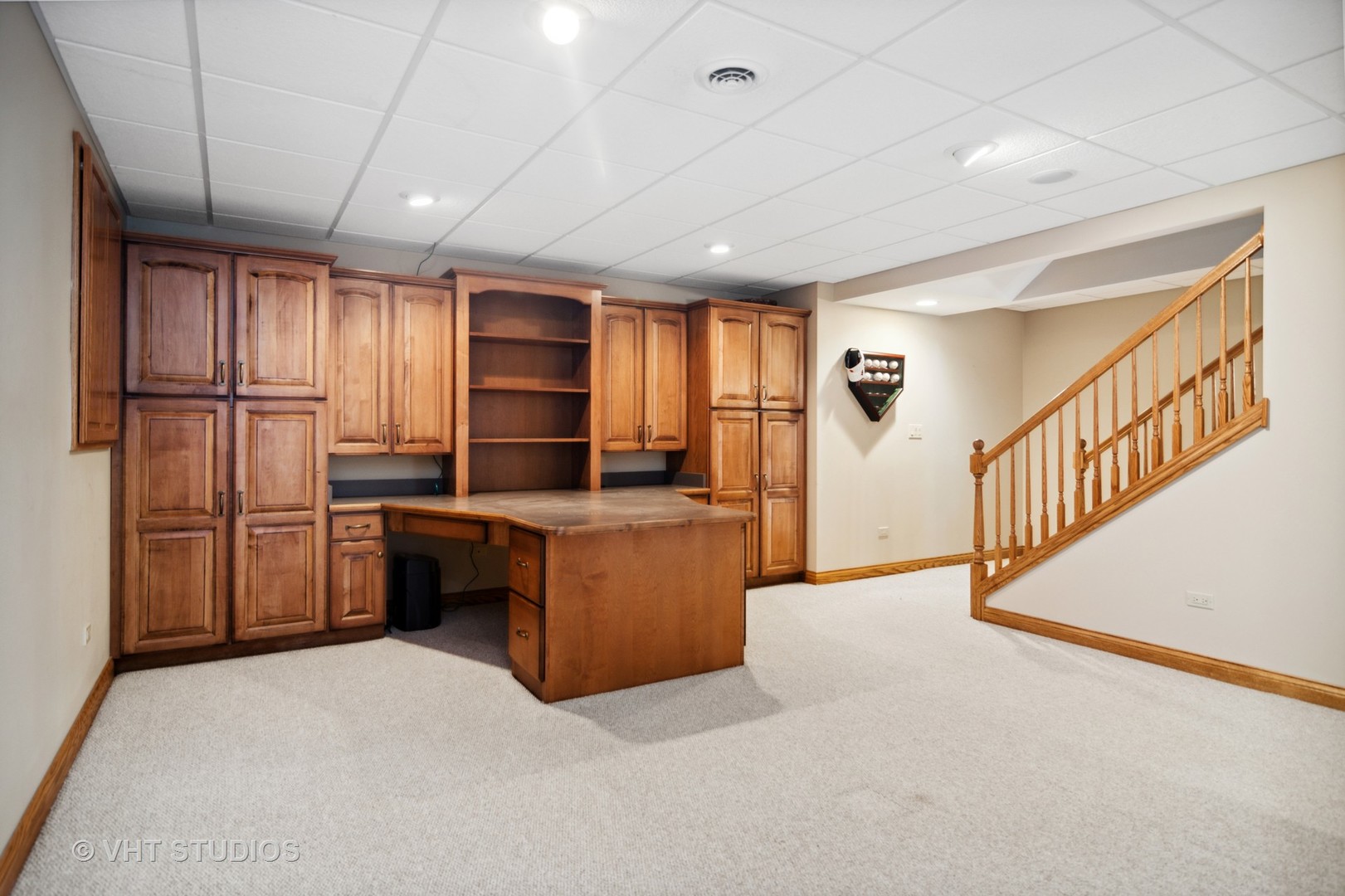 902 Bridle Lane Cary, IL 60013 - Photo 42 of 60 a kitchen with refrigerator and cabinets