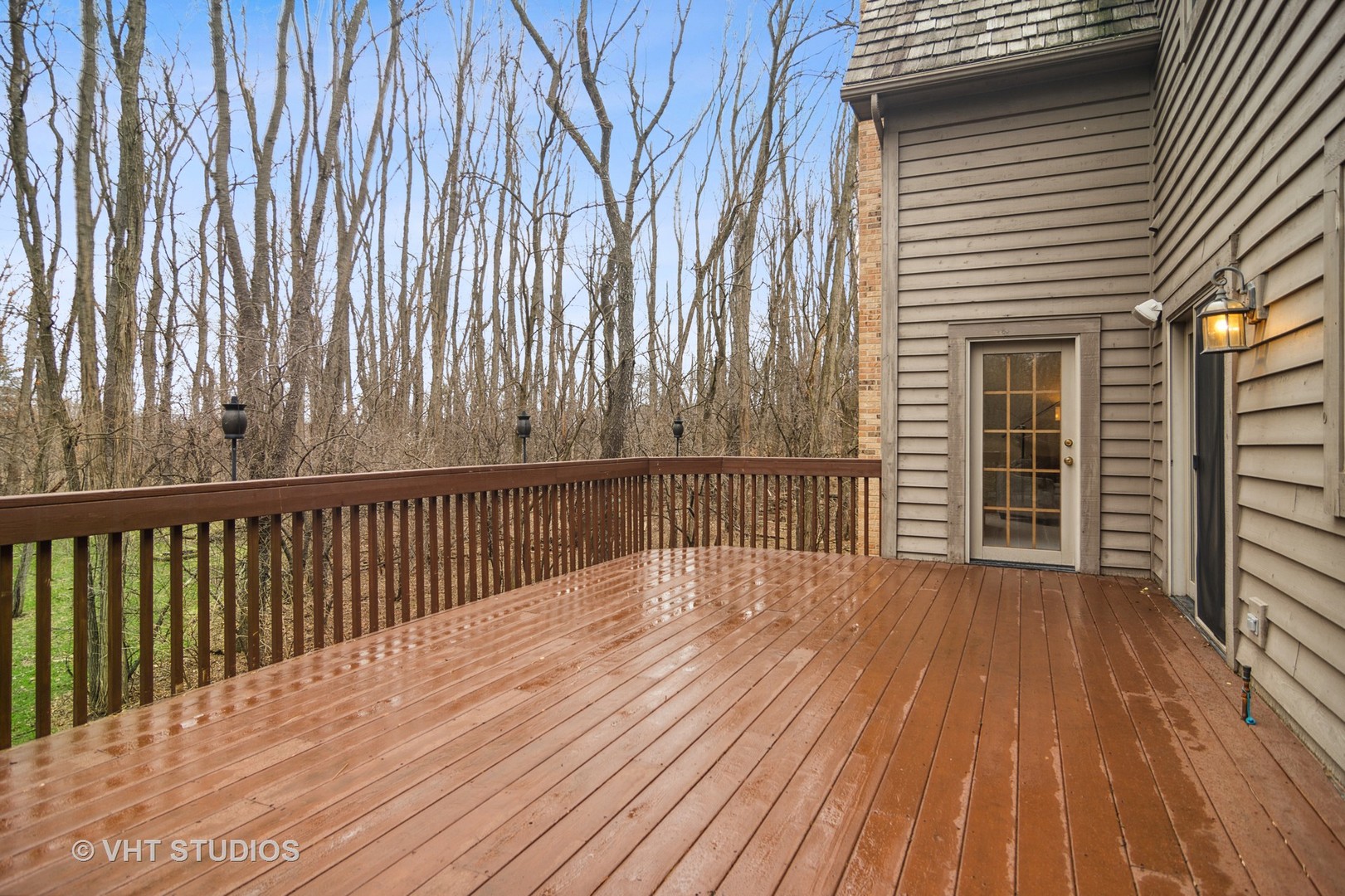 902 Bridle Lane Cary, IL 60013 - Photo 47 of 60 a balcony with wooden floor