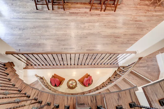 a bathroom with a mirror and bathtub