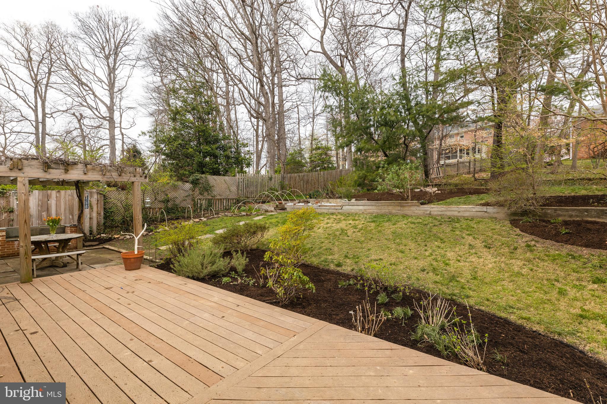 6113 Walhonding Road Bethesda, MD 20816 - Photo 23 of 26 Large deck ideal for entertaining