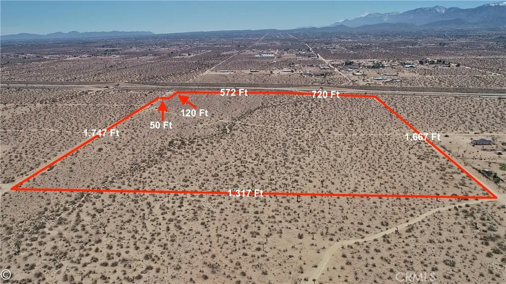 0 Nevada Road Phelan, CA 92371 - Photo 2 of 3 Looking South
