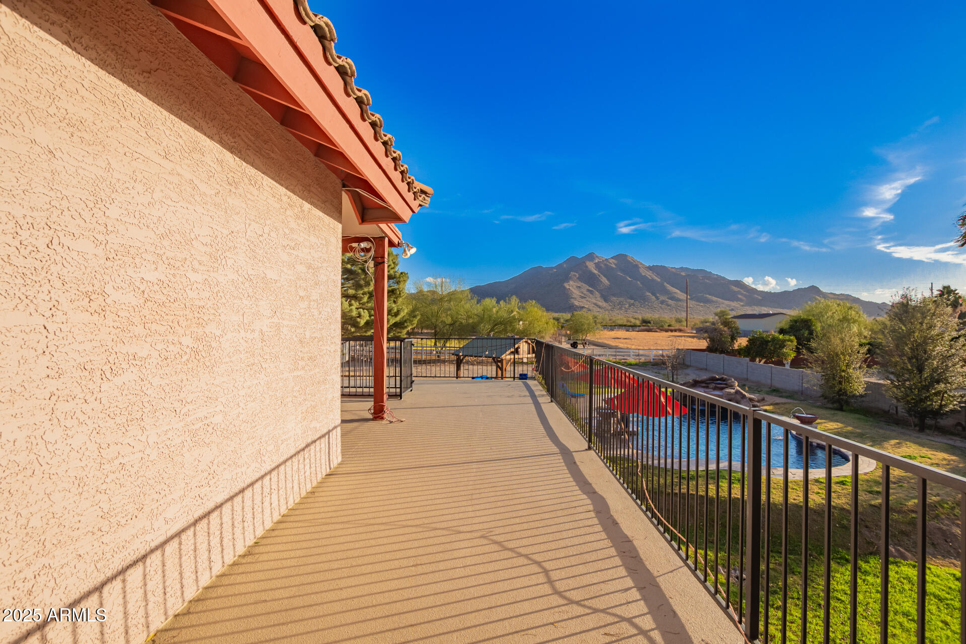 17645 East Stacey Road Queen Creek, AZ 85142 - Photo 67 of 109 a view of balcony with furniture