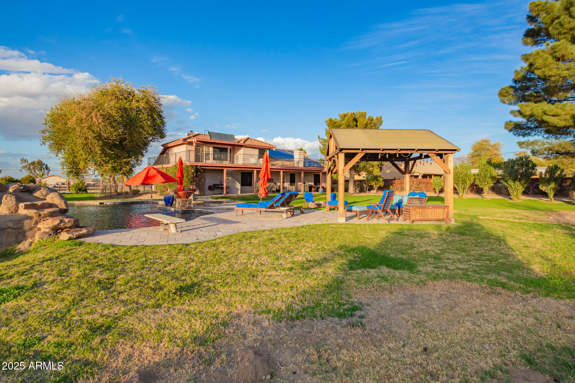 17645 East Stacey Road Queen Creek, AZ 85142 - Photo 85 of 109 a view of a park with swings and slides