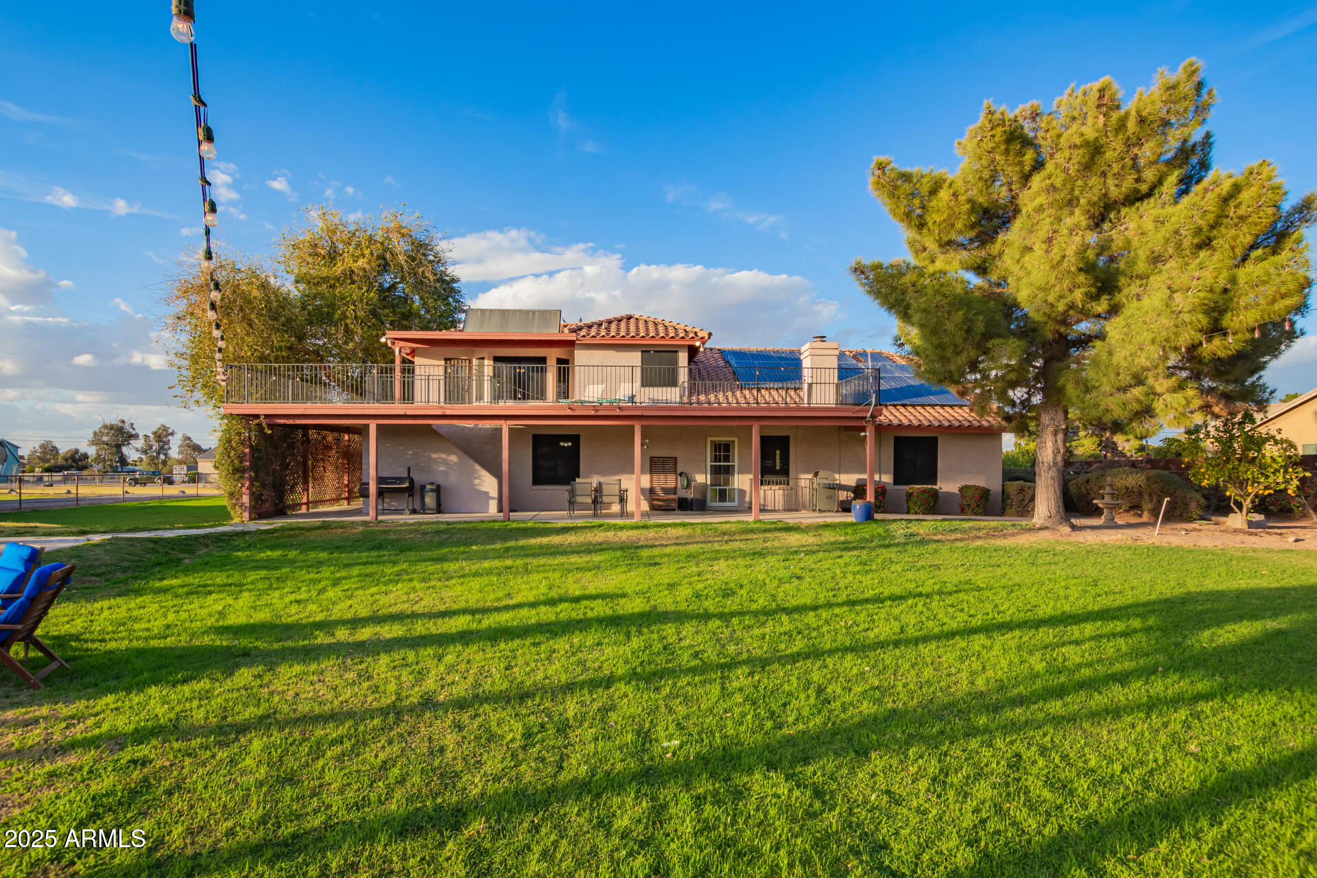 17645 East Stacey Road Queen Creek, AZ 85142 - Photo 94 of 109 a front view of a house with a garden