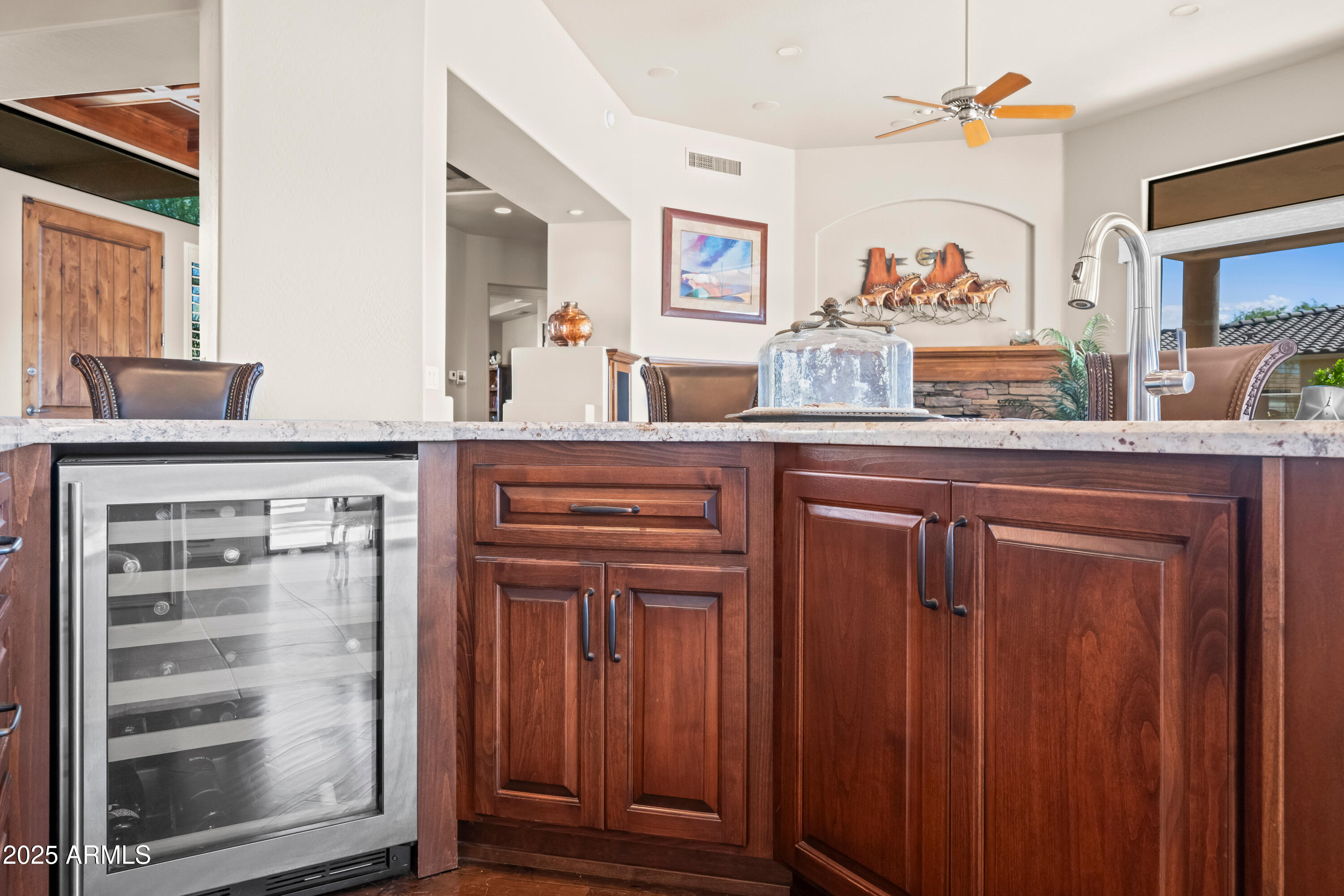 19007 East Lazo Court Rio Verde, AZ 85263 - Photo 15 of 58 Refrigerator in bar