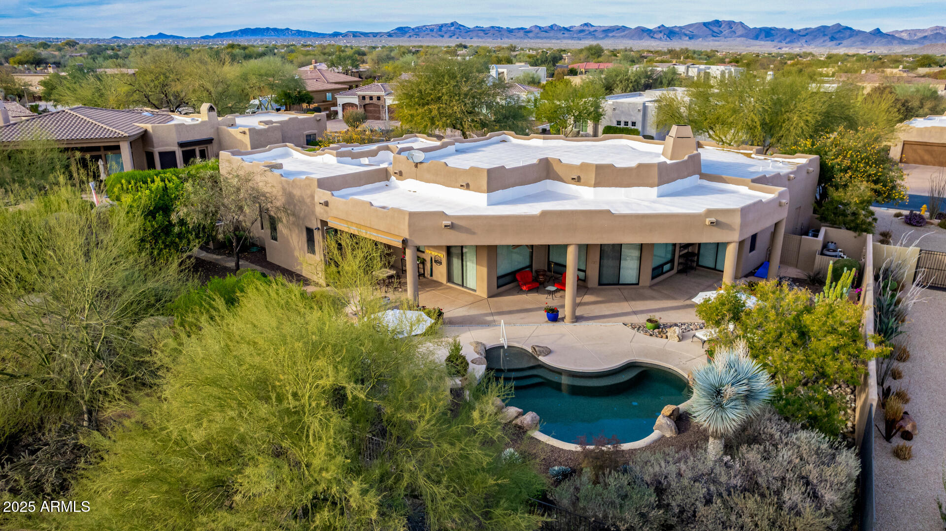 19007 East Lazo Court Rio Verde, AZ 85263 - Photo 50 of 58 back elevation