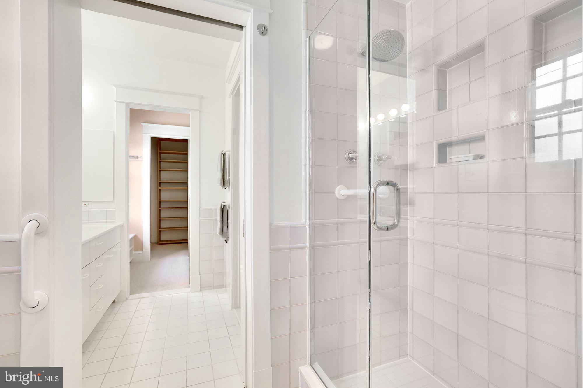 3720 Bradley Lane Chevy Chase, MD 20815 - Photo 19 of 29 a bathroom with a shower