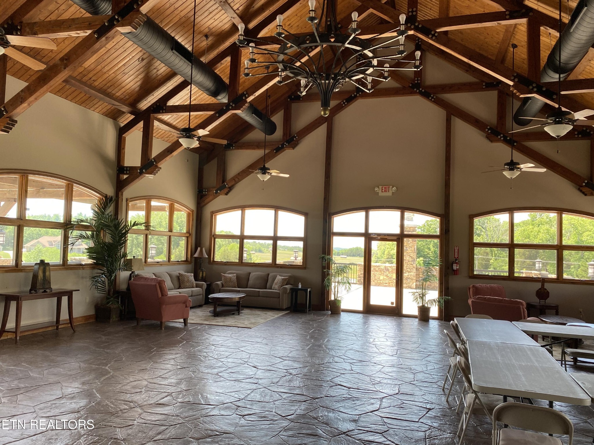 0 Ridge Top Drive Rockwood, TN 37854 - Photo 16 of 34 a living room with furniture and a floor to ceiling window