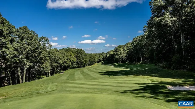 a view of a golf course