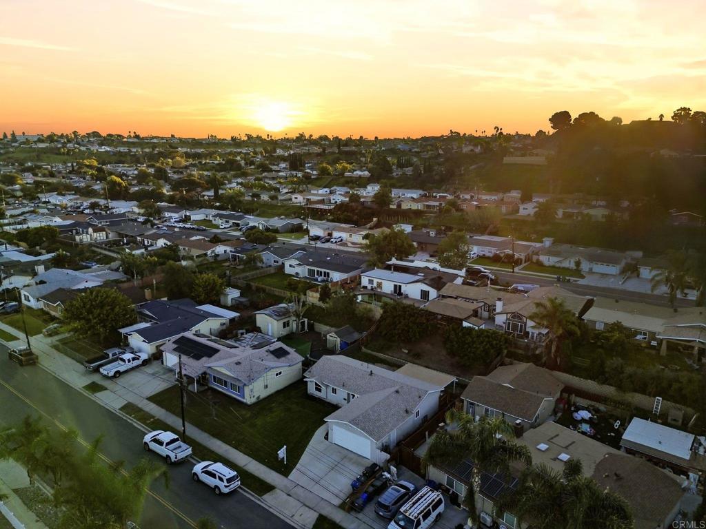 738 Carlsbad Street Spring Valley, CA 91977 - Photo 15 of 40 an aerial view of residential houses with city view